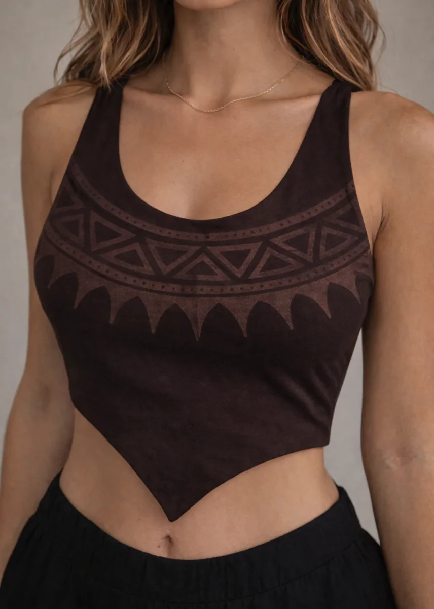 Yoga Block Print Top - immagine 4